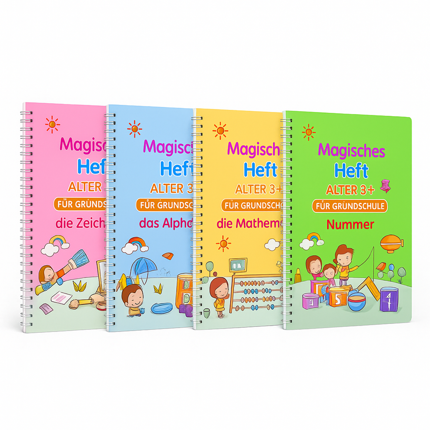 Magische Schreib-Lern Bücher
